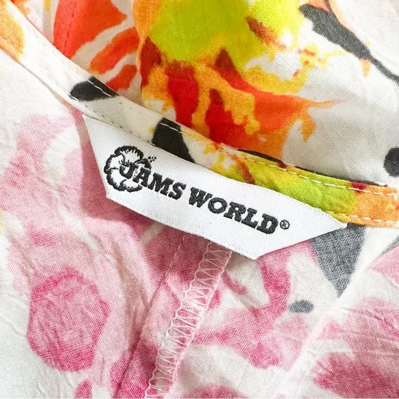 Jams World Floral Rayon Dress - Picture 4 of 9